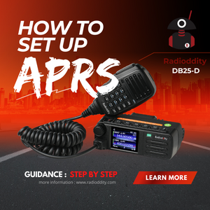 How to Set Up APRS to Radioddity DB25-D
