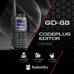 Radioddity GD-88 Now Supported by CPEditor!