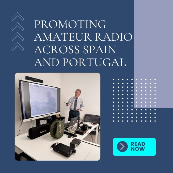 Radioddity road trip 2026 - amateur radio promotion across Spain and Portugal
