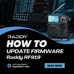 How to Update Raddy RF919 Firmware?