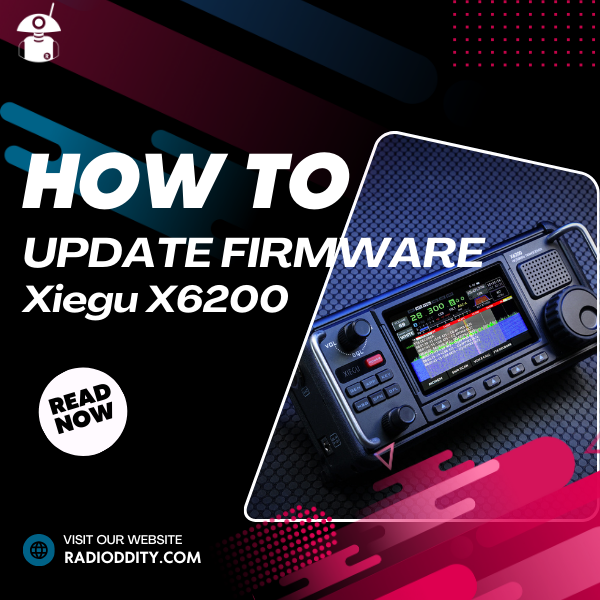 How to Update Xiegu X6200 Firmware?