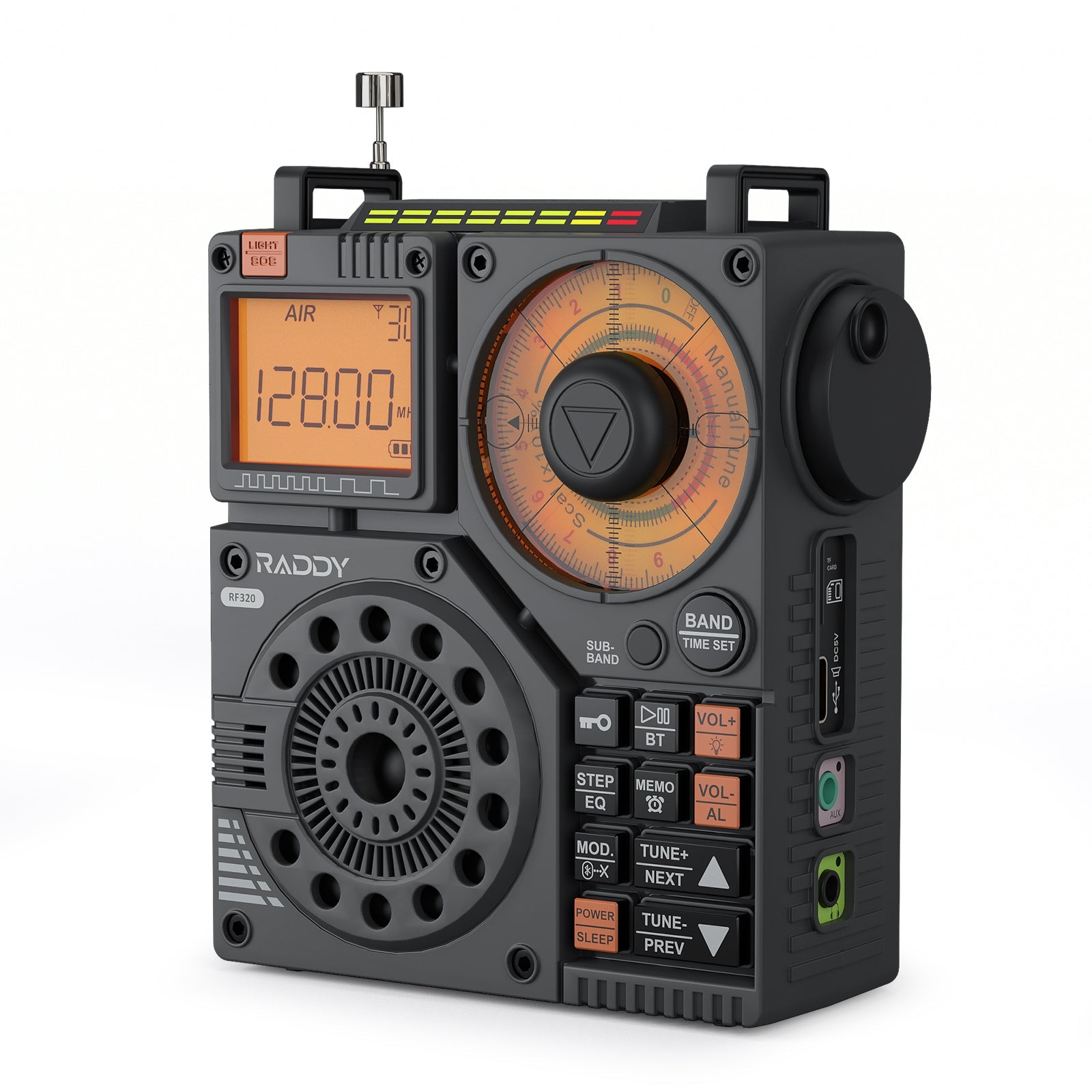 Raddy RF320 Shortwave Radio[ Open Box ] - Radioddity