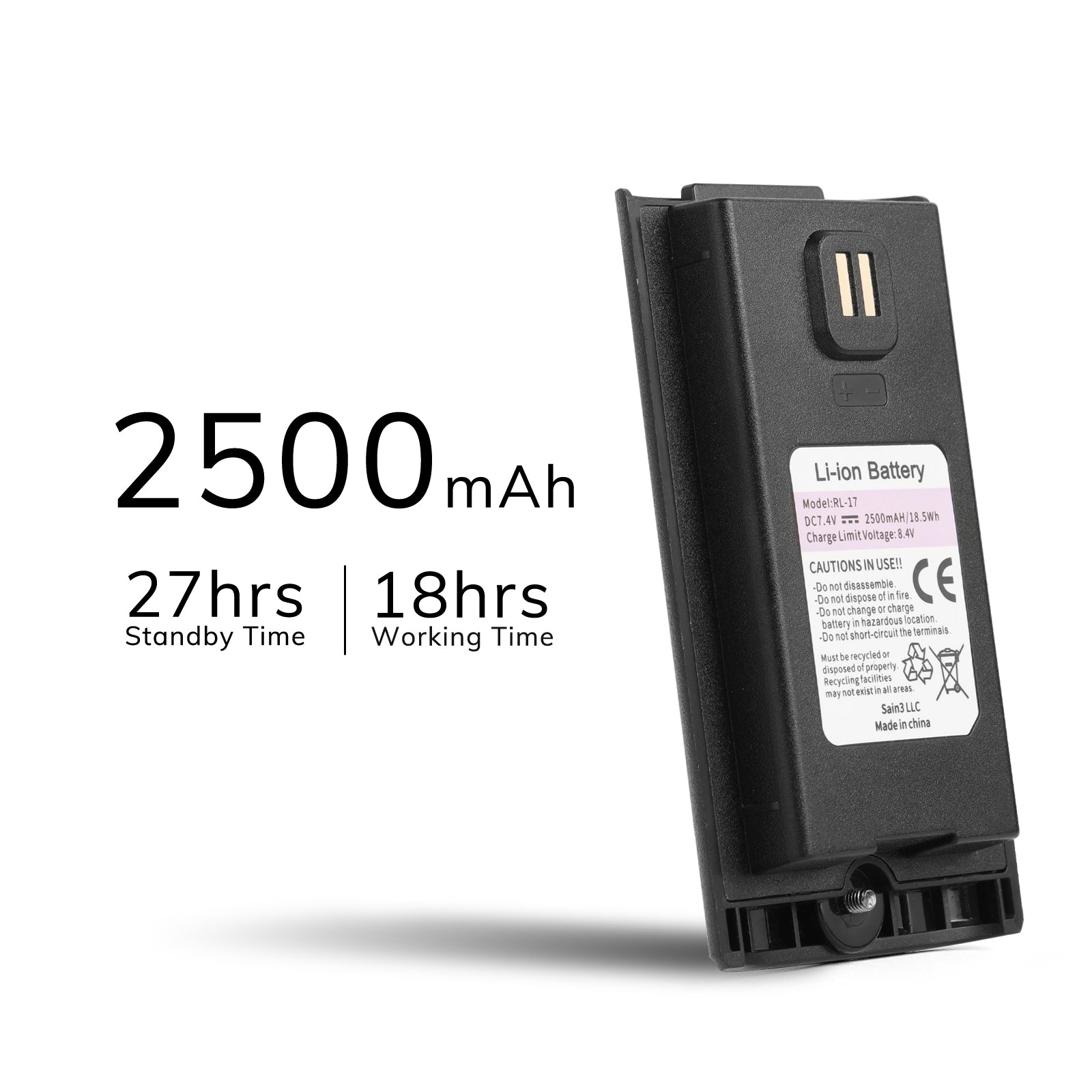 Baofeng RL-17 | 2500mAh Original Battery 