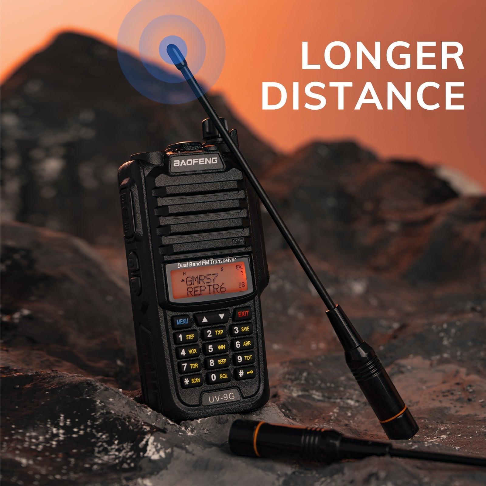 Baofeng UV-9G GMRS Radio [2 Packs] [ Open Box ] - Radioddity