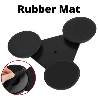 Radioddity M916 Heavy Duty Antenna Magnet Mount | Rubber Mat