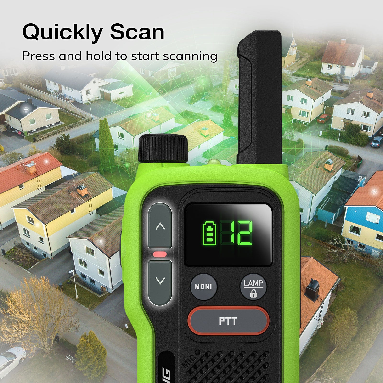 Walkie Talkie PMR-446 de uso libre DYNASCAN LP-50 Walkie Talkie PMR-446 de uso libre DYNASCAN LP-50