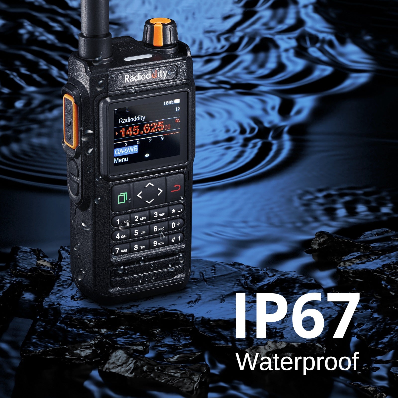 Radioddity GA-5WB | IP67 waterproof