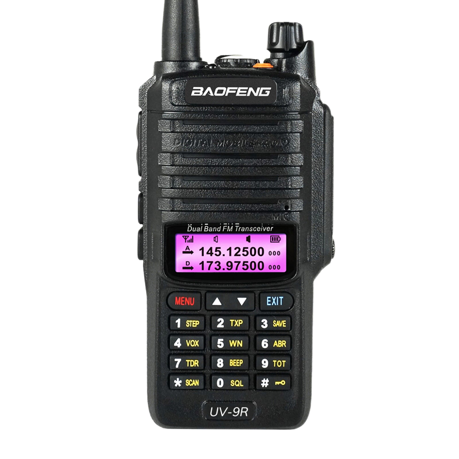 Baofeng UV-9R Analog Radio | Max 5W | Dual Band | 1800mAh | IP57 Waterproof