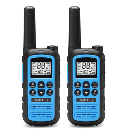 Radioddity PR-T6 PMR Radio [Blue  version]