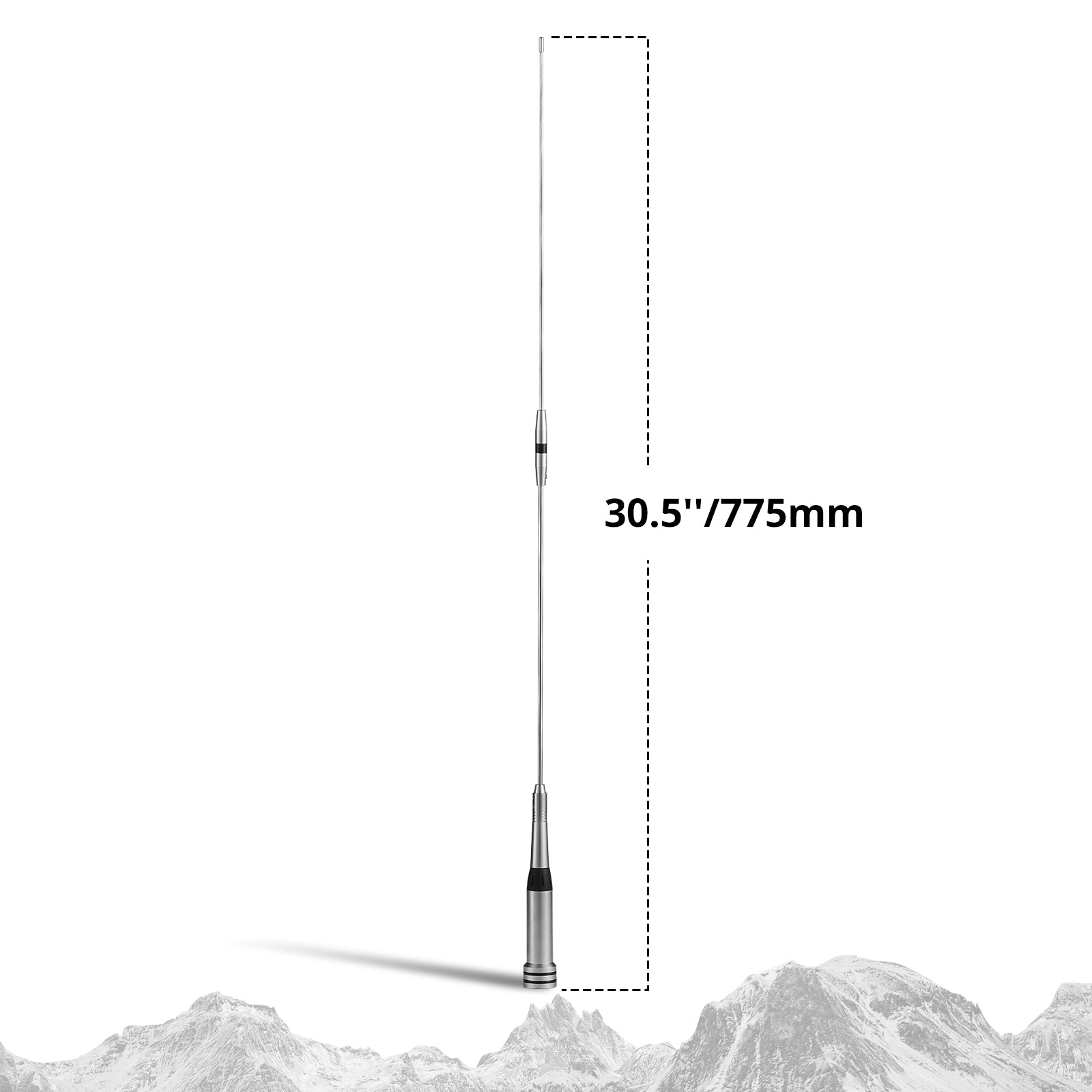 Radioddity UV-711 Whip Mobile Antenna | Length 