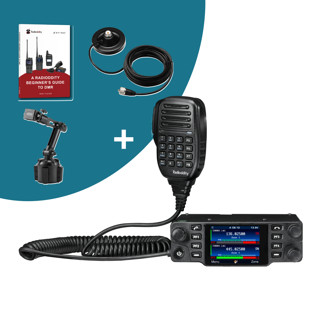 Radioddity DB40-D DMR Mobile Radio [ Open Box ] - Radioddity