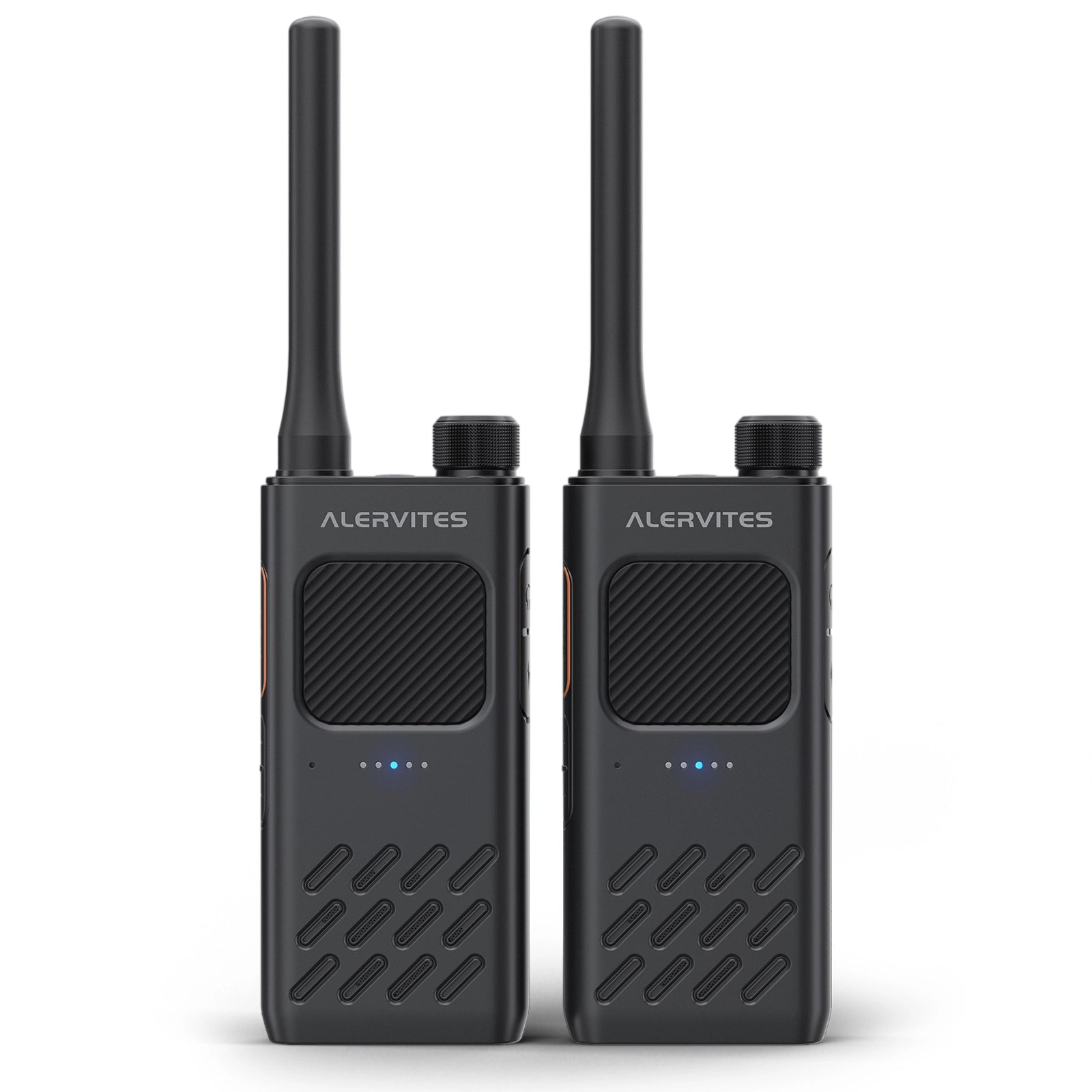 Alervites AT2 Smart UHF Radio | Off-Grid Text & Pic | App Control & Programming | 16mm Ultra-Thin | Dual-PTT | 2200mAh | USB-C Charging - Radioddity