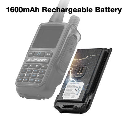 BAOFENG BL-5RMINI 1600mAh Battery | USB-C Charging | for UV-5R Mini & UV-5G Mini - Radioddity