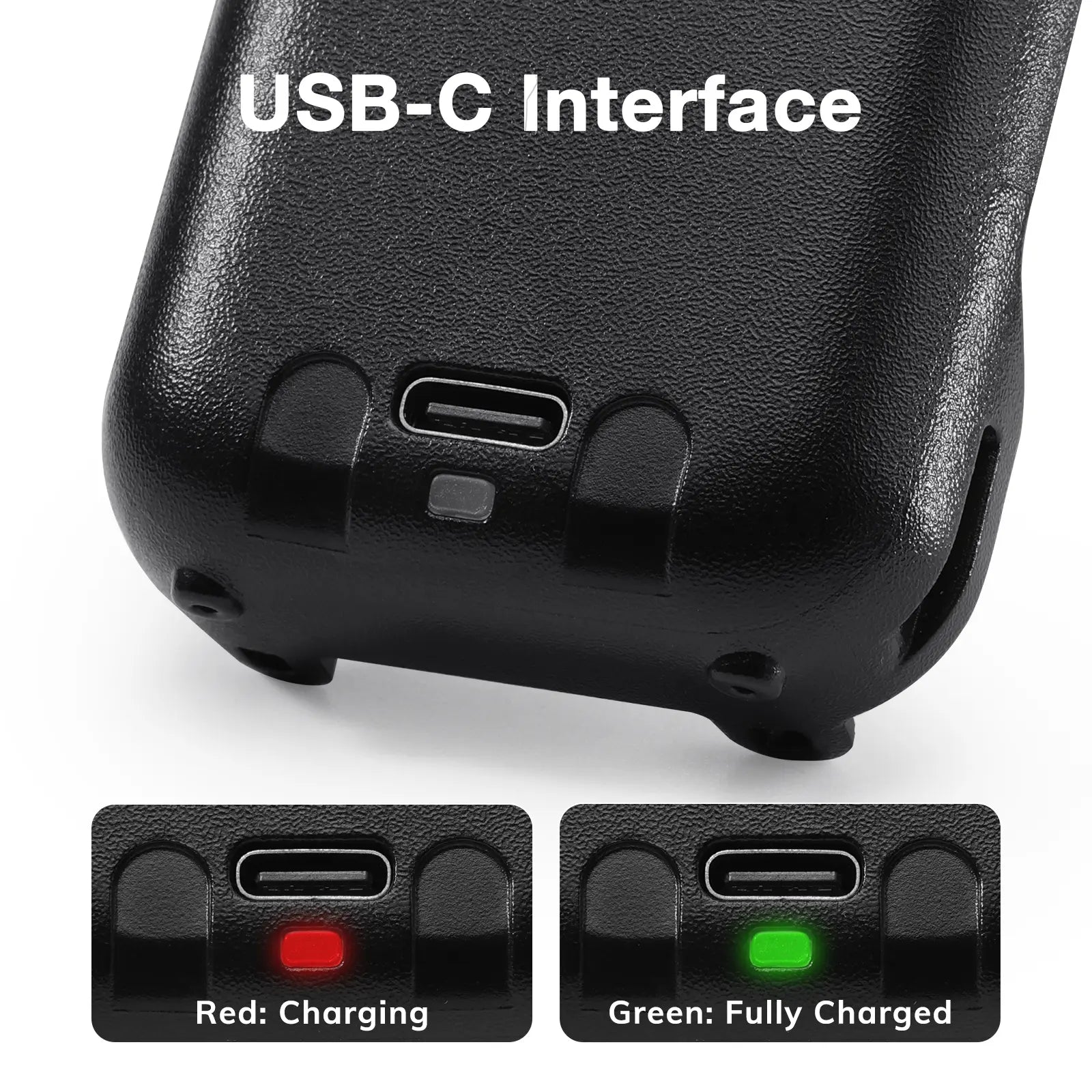 BAOFENG BL-5RMINI 1600mAh Battery | USB-C Charging | for UV-5R Mini & UV-5G Mini - Radioddity