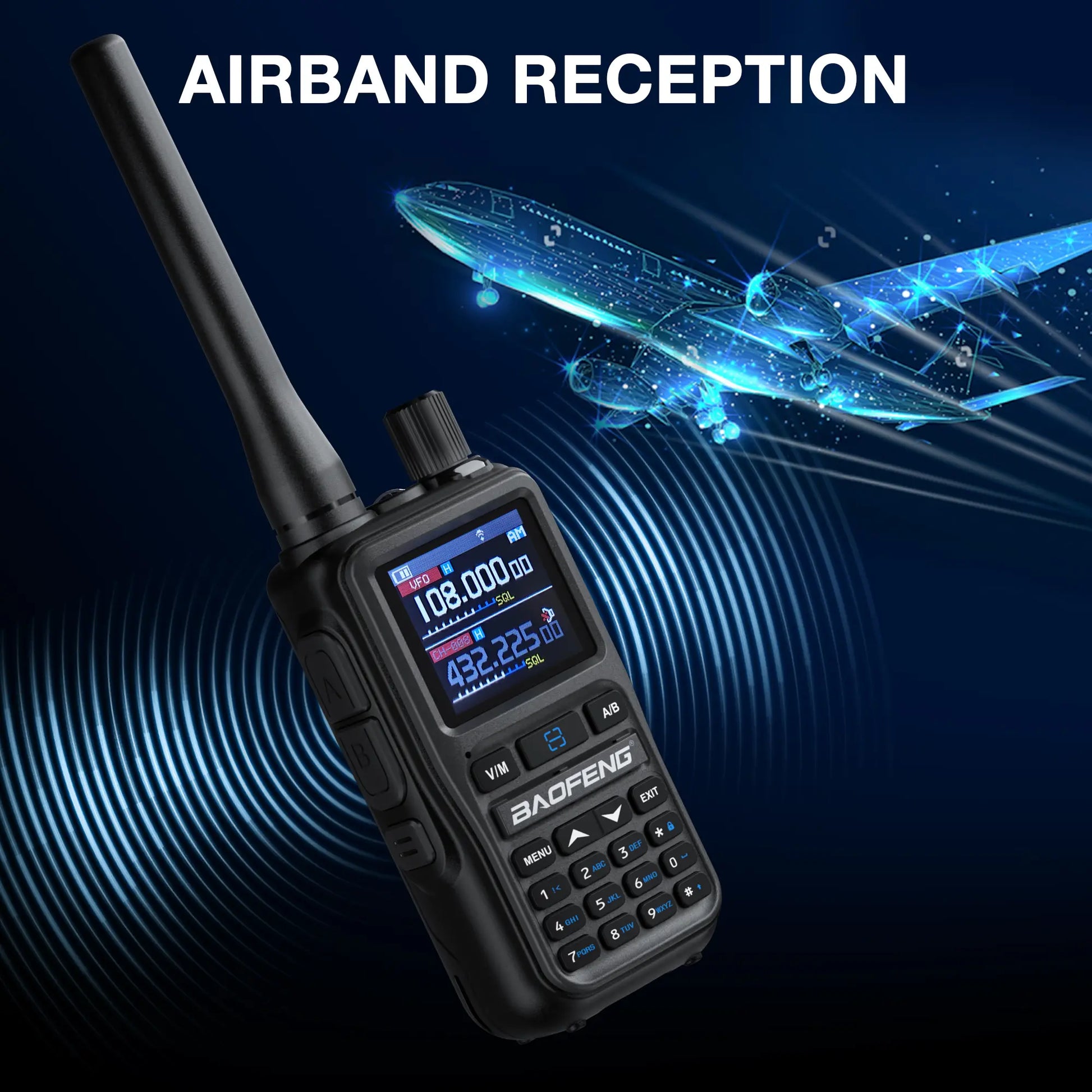 Baofeng UV-5G Mini GMRS Radio | 5W | APP Programming | 1.44 Inch Color Screen | 999CH | NOAA | USB-C Charging - Radioddity