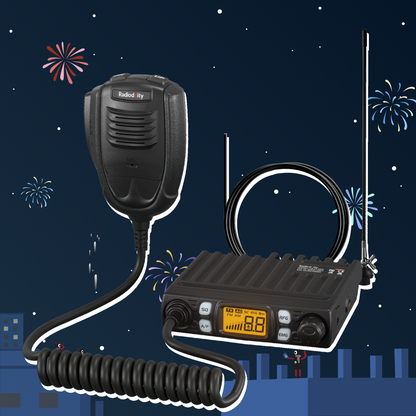 Radioddity CB-27 Pro CB Radio | AM/FM for US | 4W | VOX | RF Gain | Squelch Control - Radioddity