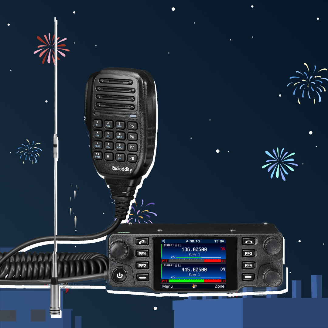 Radioddity DB40-D DMR Mobile Radio [ Open Box ] - Radioddity