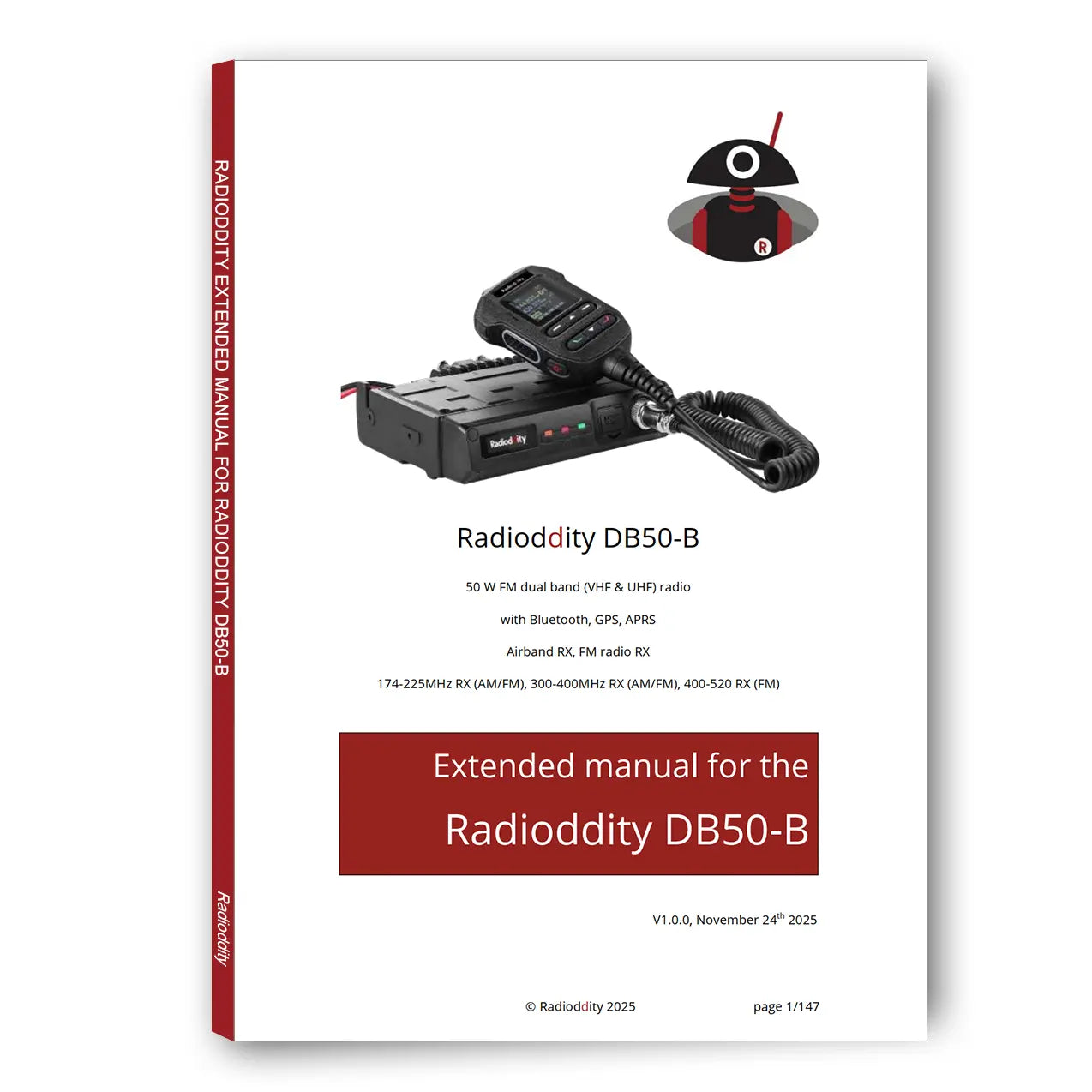 [eBook] Radioddity Extended Manual for Radioddity DB50-B - Radioddity