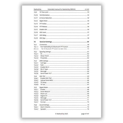 [eBook] Radioddity Extended Manual for Radioddity DB50-B - Radioddity