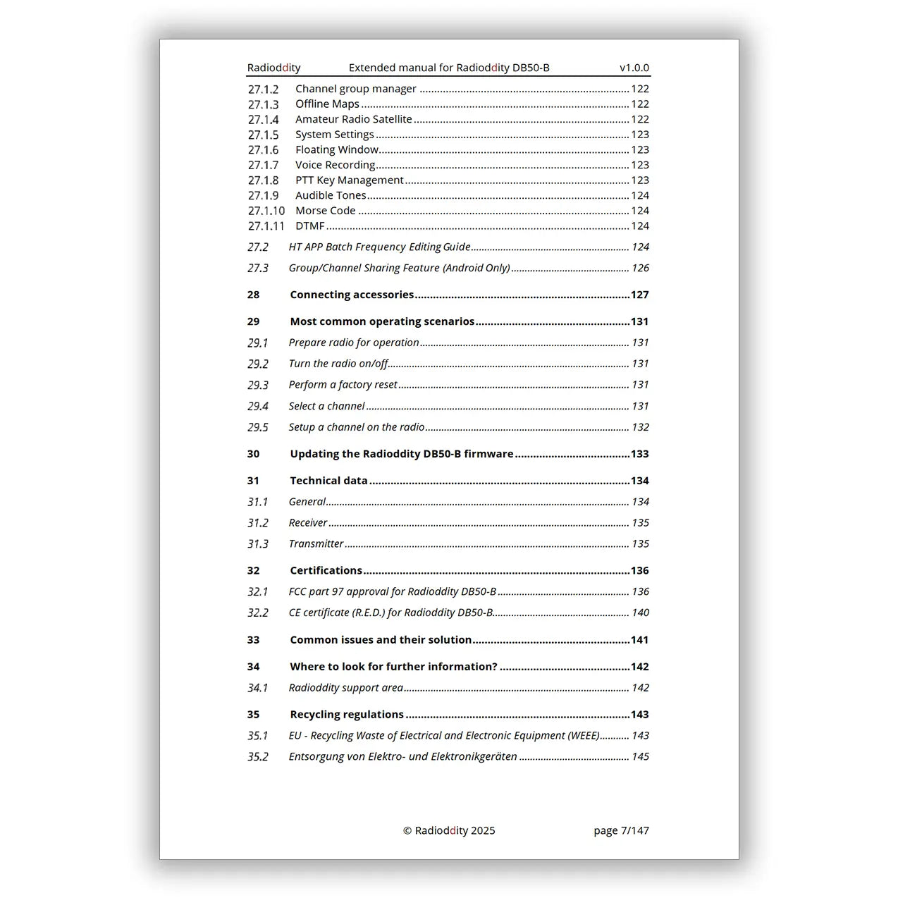[eBook] Radioddity Extended Manual for Radioddity DB50-B - Radioddity