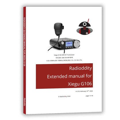 [eBook] Radioddity Extended Manual for Xiegu G106 - Radioddity