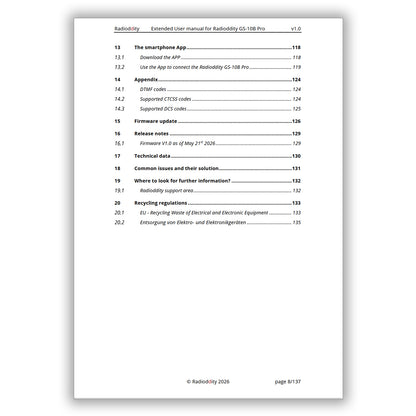 [eBook] Radioddity Extended Manual for Radioddity GS-10B Pro
