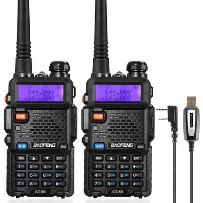 Baofeng GT-5R 5W Dual Band Radio [Upgraded Legal Version of UV-5R] - Radioddity