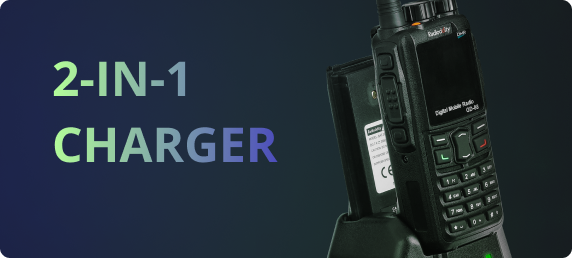 GD-88 Feature - 2-IN-1 Charger
