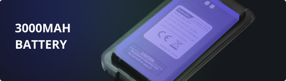 GD-88 Feature - 3000mah Battery