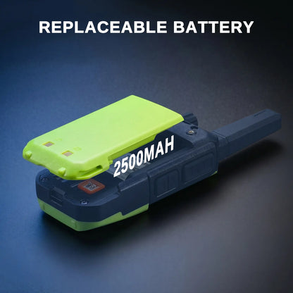 Radioddity BLHD2 Battery 2-Pack | 2500mAh Cold-Resistant | USB-C Rechargeable | For Radioddity HD-2 | Emergency Power Supply | Winter Camping & Off-Grid