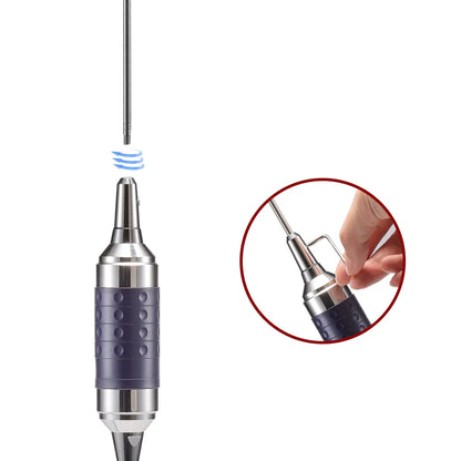 Radioddity CB-101 CB Antenna | 26–30MHz & 10M | 500W High Power | Low VSWR ≤1.5:1 | Telescopic Whip | PL259