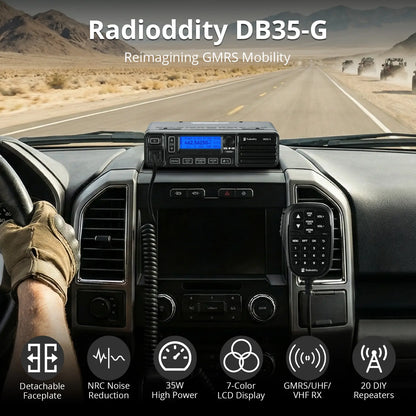 Radioddity DB35-G GMRS Mobile Radio