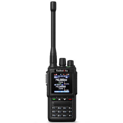 Front view of the Radioddity GD-168 DMR Handheld Radio