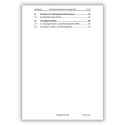 [eBook] Radioddity Extended Manual for Xiegu G90 - Radioddity