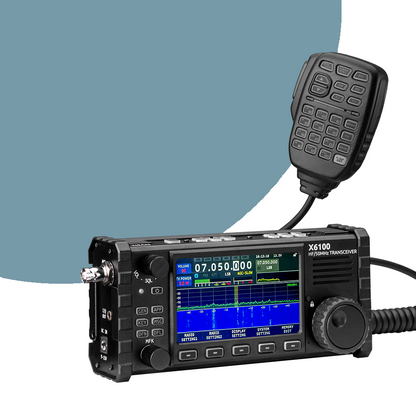 Xiegu X6100 HF Transceiver | Full Mode | SDR Radio - Radioddity