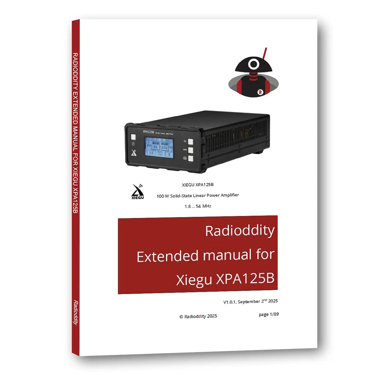 [eBook] Radioddity Extended Manual for Xiegu XPA125B - Radioddity