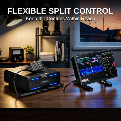 Xiegu G7250 100W HF/6m SDR Funkgerät| Erstes Produktionslos