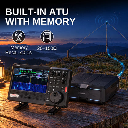 Xiegu G7250 100W HF/6m SDR Funkgerät| Erstes Produktionslos