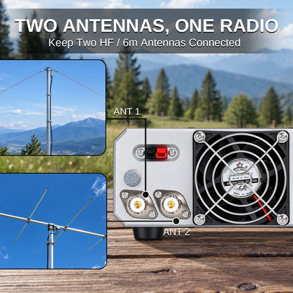 Xiegu G7250 100W HF/6m SDR Funkgerät| Erstes Produktionslos