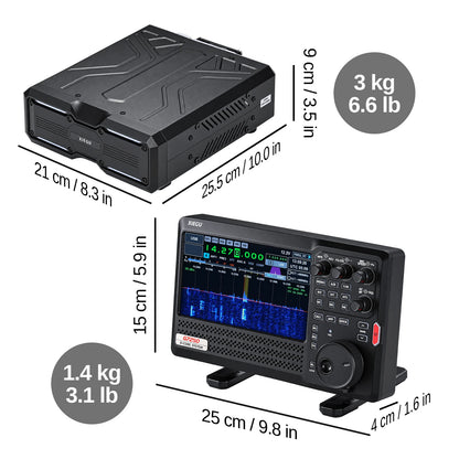 Xiegu G7250 100W HF/6m SDR Funkgerät| Erstes Produktionslos