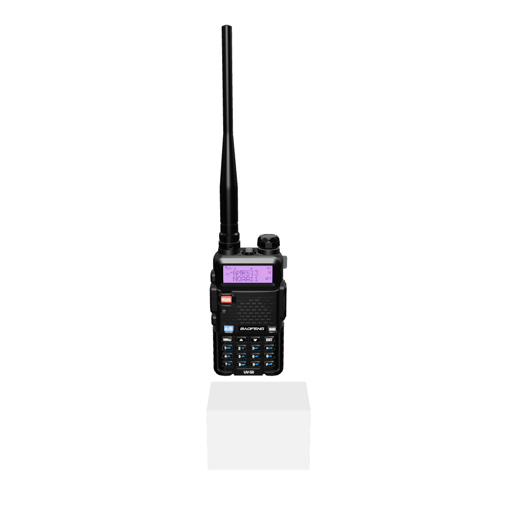 UV-5X/UV-5G 3D Model