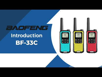Baofeng BF-33C FRS/PMR Radio Video