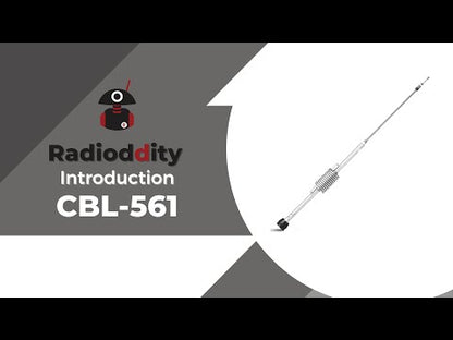 Radioddity CBL-561 Telescopic Antenna | 25-30mhz | SWR 1.2-1