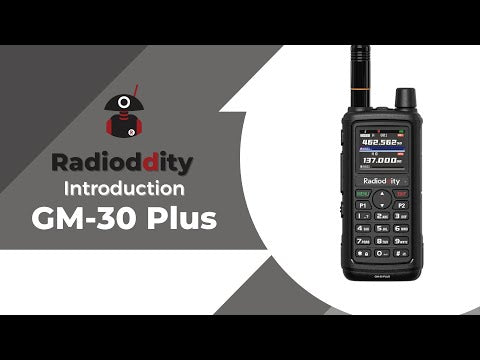 Radioddity GM-30 Plus 5W GMRS Radio Video