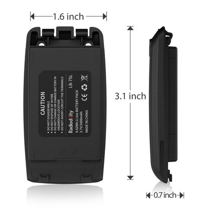 2600mAh Battery for Radioddity GD-73A/E - Radioddity