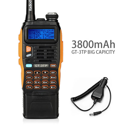 Baofeng GT-3TP Mark III Radio with 3800mAh Battery [2 Pack +1 Cable] - Radioddity