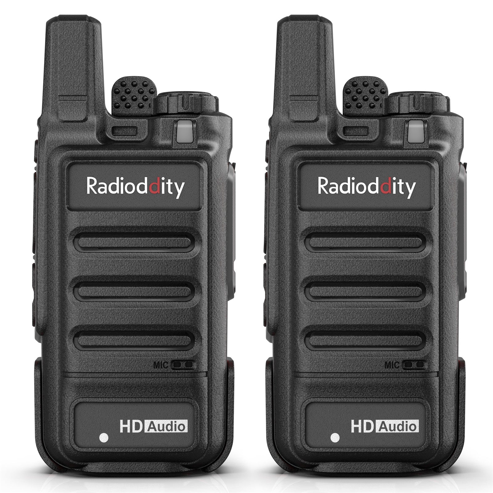 Radioddity GM-N1 GMRS Radio [1 Pair] | 3W | Noise Canceling | 3000mAh Battery | Repeater Capable - Radioddity