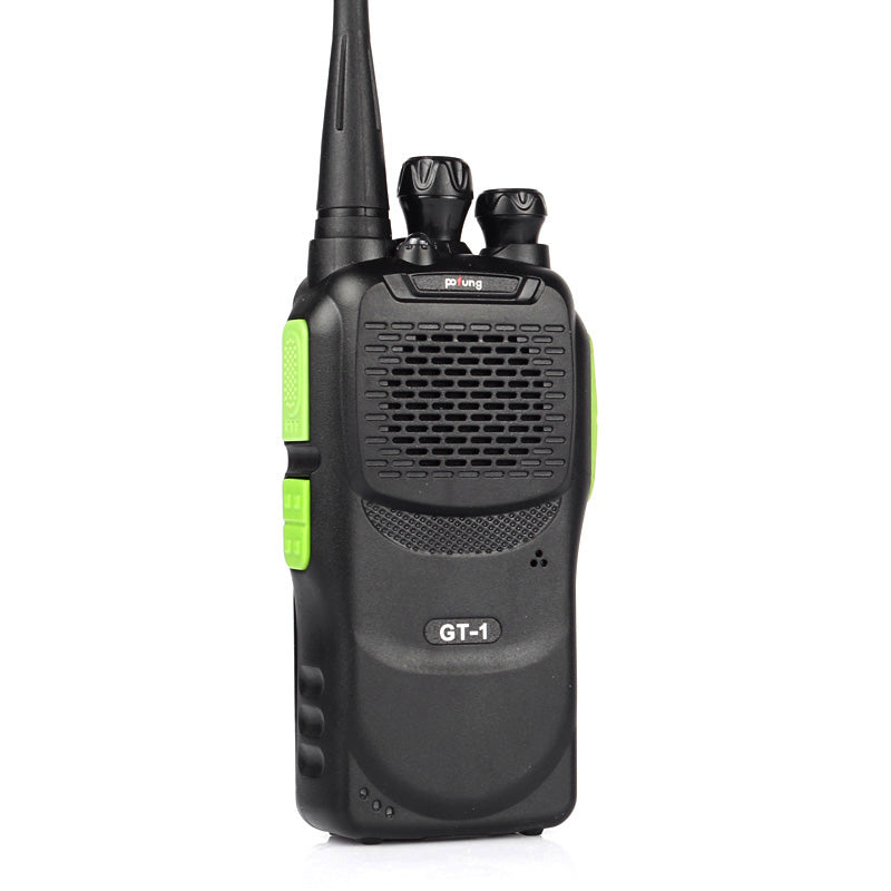 Baofeng GT-1 [10 Pack + Cable] | UHF | 5W | 16CH | Flashlight | FM Function Two-Way Radio - Radioddity