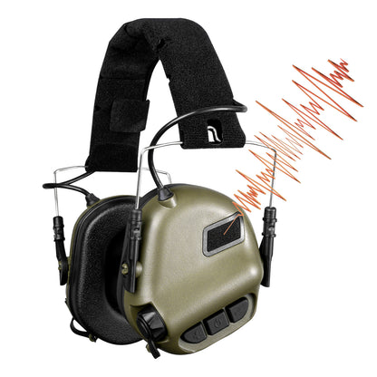 Raddy S22 Electronic Shooting Earmuffs | NRR 22dB Noise Canceling | Sound Amplification [DISCONTINUED] - Radioddity