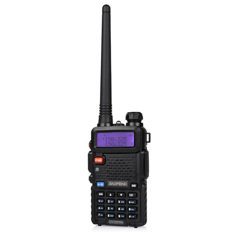 Baofeng UV-5RTP [10 Pack + Cable] | Dual Band | 8W/4W/1W | Tri-power Two Way Radio - Radioddity